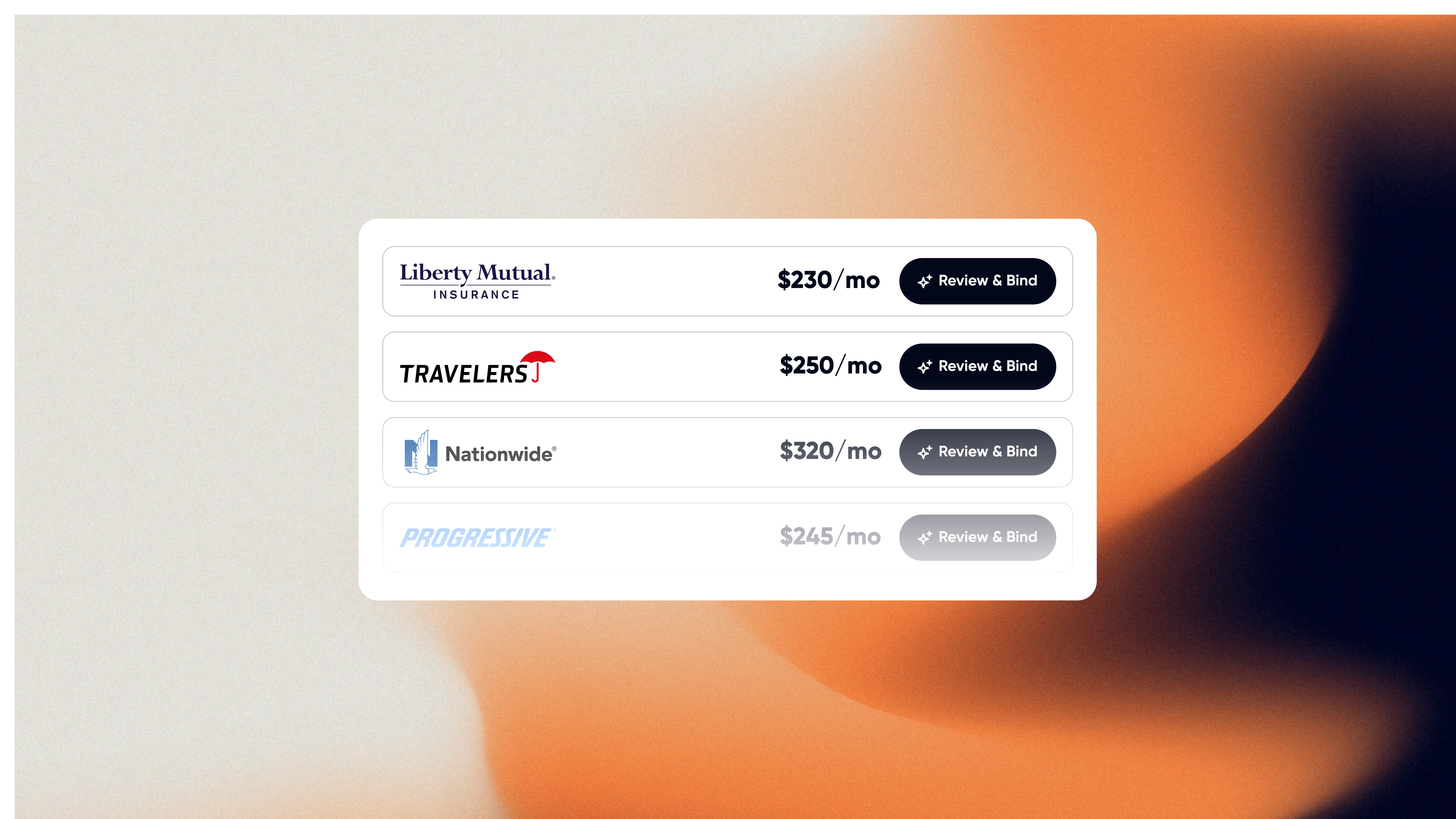 Step 2 - Top-Rated Carriers